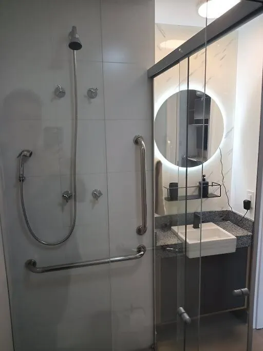 Studio De 25 Metros Do Lado Metro Linha 5 Lilas Sao Paulo Apartment
